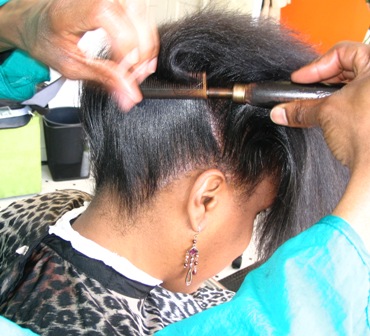 Black Hair Styles Magazine on Black Hair Style  How To Sleek Wrap And Roller Wrap Your Hair